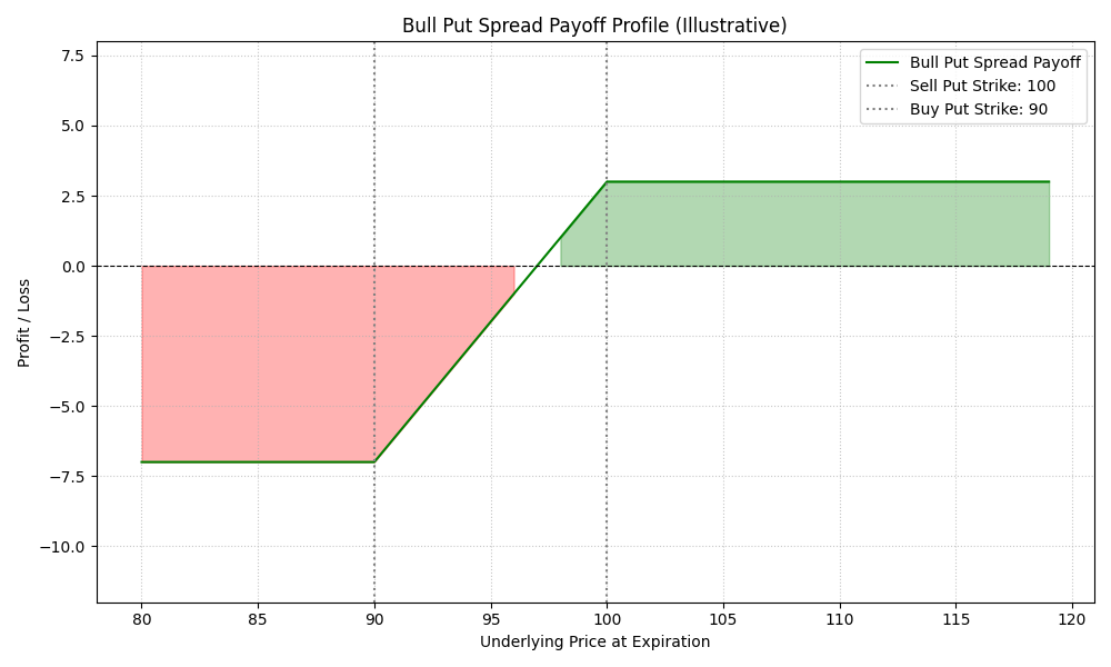 Bull Put Spread Payoff Diagram Placeholder